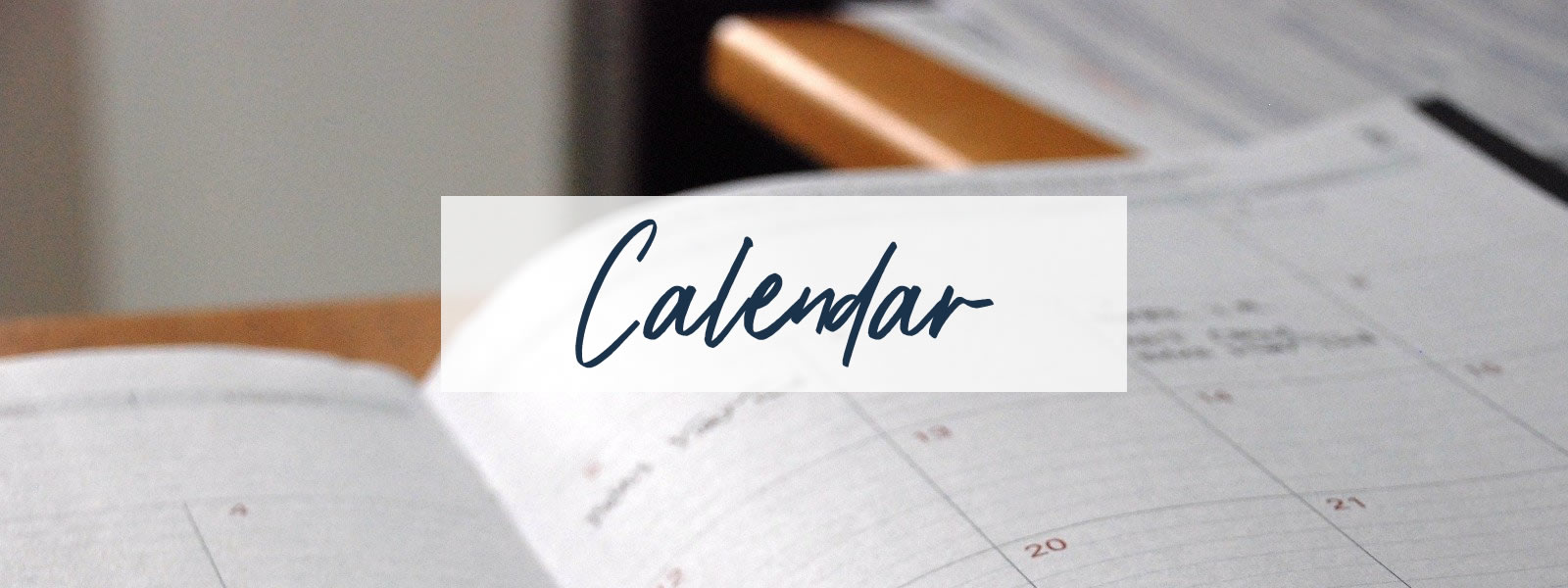 Plum Branch Baptist Church Calendar