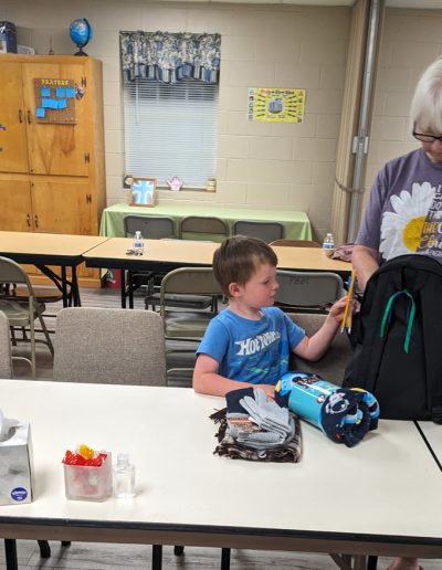 Christmas Back Packs